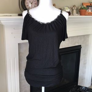 Forever 21 club shirt, metal trim